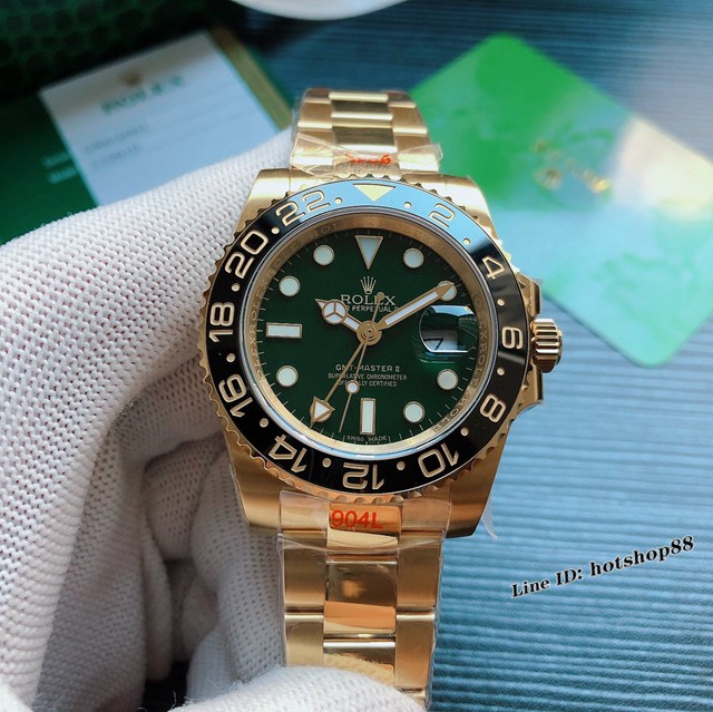 劳力士手表 Rolex格林尼治型 116710 N厂超级复刻ROLEX男士腕表 两地时间腕表 gjs1616